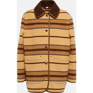 Burberry Striped wool jacket - beige - S