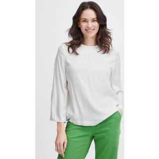 Fransa Zuri Bluse 1 Blanc de Blanc Hvid-XS