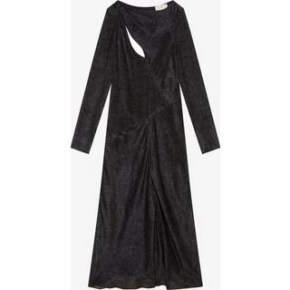 Isabel Marant Sabrina silk-blend midi dress - black - S