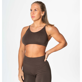 Relode Prime Seamless Top, Brown