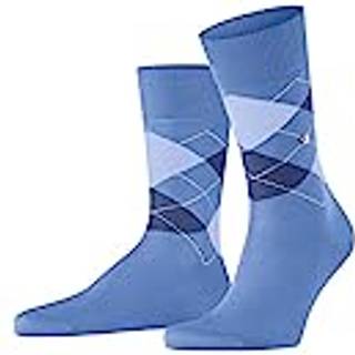 Burlington Herren Socken blau Baumwolle & Mix Gemustert