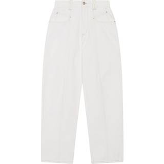 Isabel Marant Vetan high-rise wide-leg jeans - white - L