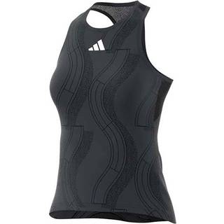 adidas adidas Black Tennis Club Graphic Tank