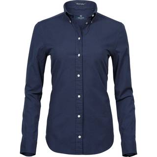Teejays - Perfect oxford shirt - Dame - Navy - Style 4001