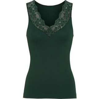 Belen ribtop V-blonde - Verde - S/M - Tim & Simonsen