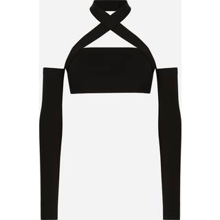 Dolce&Gabbana Halter-neck top - black - XXXS