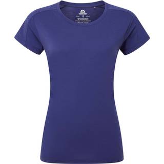 Mountain Equipment Women's Headpoint Tee Funktionsshirt Damer størrelse 8 farve blå