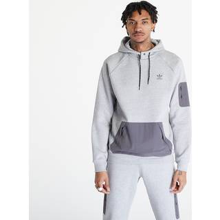 Hættetrøje - Medium Grey Heather - XS