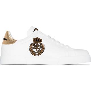 Dolce&Gabbana Portofino low-top leather sneakers - white - EU 45