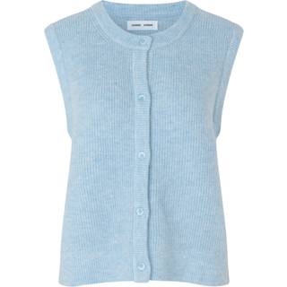Nor Cardigan Vest 7355 W Brunnera Blue Mel. (S)