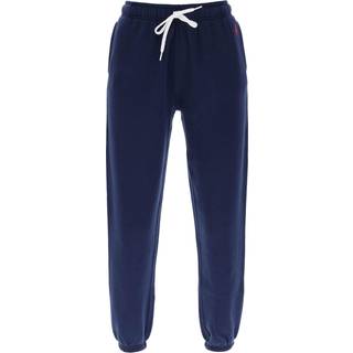 Polo Ralph Laurentil kvinder. 211943009002 Atletiske bukser i fleece navy (M), Blå, Casual, Bomuld