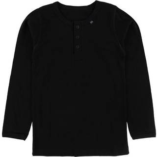 Bluse sort økologisk bomuld Say So