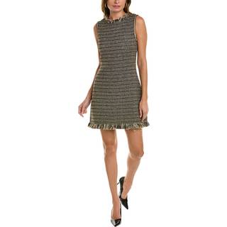 Oscar de la Renta Tweed minidress - multicoloured - L