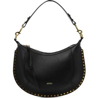 Bolso Naoko De Cuero Graneado - Mujer - Negro - Isabel Marant