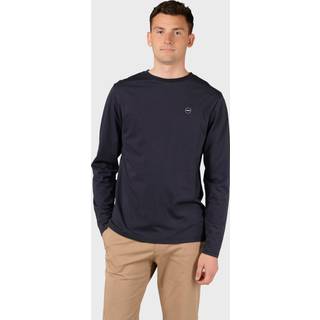 Klitmøller M Linus Langærmet T-Shirt Navy M