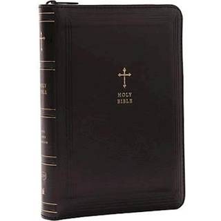 KJV Holy Bible: Compact with 43,000 Cross References, Black Leathersoft with zipper, Red Letter, Comfort Print: King James Version