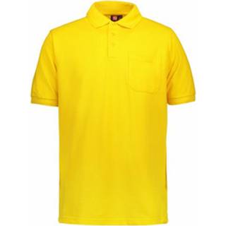 ID PRO Wear Polo Trøje m. Lomme Gul