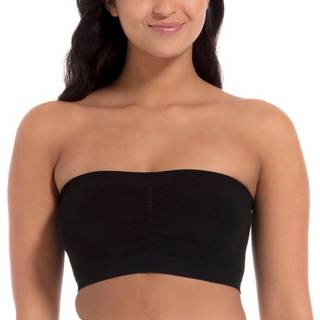 MAGIC Bamboo Bandeau Push Up Bra - Black - Medium