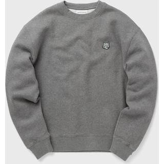 Maison Kitsuné Tonal Fox Head Sweatshirt Medium Grey Melange