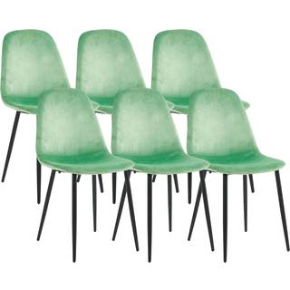 Fiolo6 spisestuestol sæt med 6 mint.