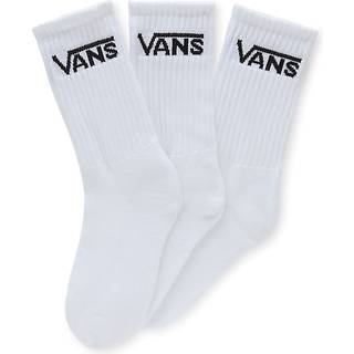 Vans Børn Klassisk Tre Pak Crew Sokker Hvid