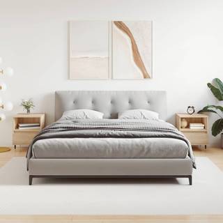 Sengeborde 40X35X50 Cm Konstrueret Træ - 2 / Sonoma-eg