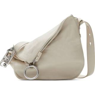 Burberry Knight Small leather shoulder bag - white - One Size