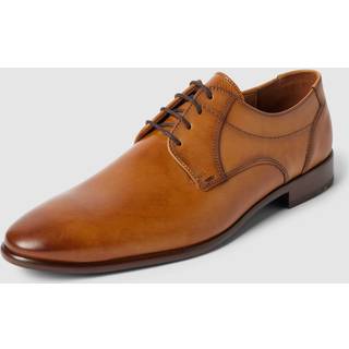 LLOYD OLOT Dark brown (mørkbrun) Snøresko i blødt kalveskind (UK Size 11) Str. 46