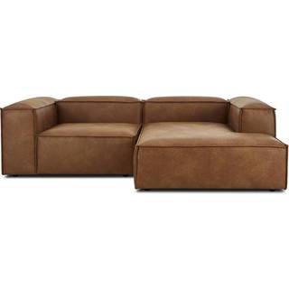 Modulær hjørnesofa Lennon af genbrugslæder