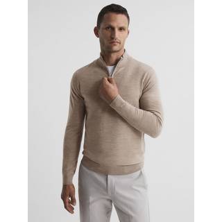 Reiss Reiss Blackhall Merino Wool Half-Zip Højhalset Trøje