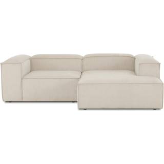 Modulær hjørnesofa Lennon i riflet fløjl