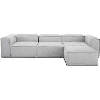 Modulopbygget sofa Lennon (4-personers) med pouf (venstre/højre)
