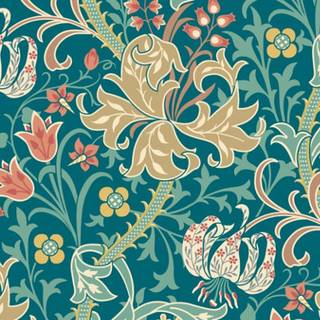 Hoopla Walls Wallpaper Lily Ogee HWA1134W