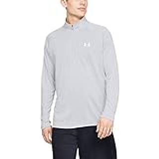 Under Armour UA Tech 1/2 Zip Funktionsshirt Herrer størrelse 4XL - Regular farve grå