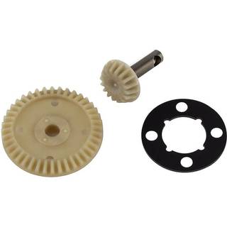 RC10B74.2 FT Ring and Pinion Gear Set, molded