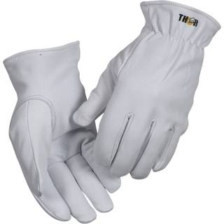THOR Driver gedeskindshandske Str. 10 vinterforet hvid