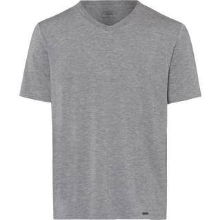HANRO Herren T-Shirt grau unifarben