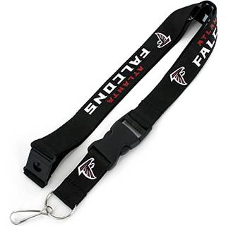 Atlanta Falcons lanyard sort alternativ