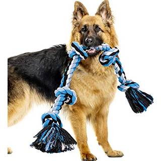 BMAG Dog Rope Toys For Aggressive Chewers Heavy Duty Dog Toys For Medium Large Dogs Tough Twisted Rope Leget?j med 5 knob