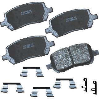Bendix Premium SBC956 Keramiska främre bromsbelägg för Chevrolet Cobalt 2010-2005 Pontiac G4 2006-2005 G5 2010-2007 Pursuit 2006-2005 Saturn Ion