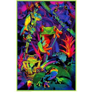 Studio B Tree Frogs - Ikke -locked Blacklight -plakat 24 X 36 24 X 36 Papir