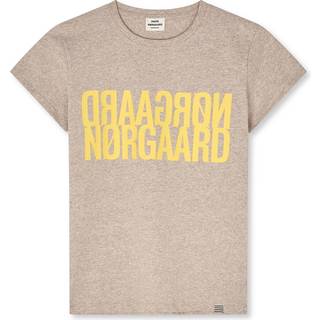 Mads Nørgaard Oatmeal Melange T-shirt Tuvina