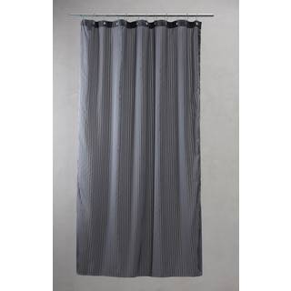 Luksus badeforhæng fra GARTEX by COMPLIMENTS MED EKSTRA LÆNGDE - LINES GREY 95
