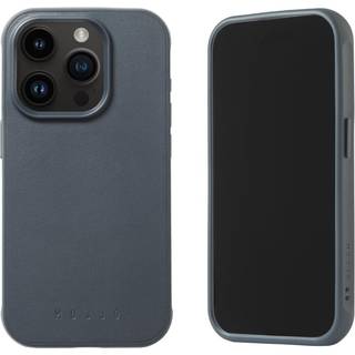 Mujjo iPhone 15 Pro Shield impact case - Steel Blue