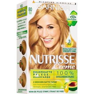 Garnier Nutrisse Ultra Crème permanent pleje-hårfarve 8 Vaniljeblond