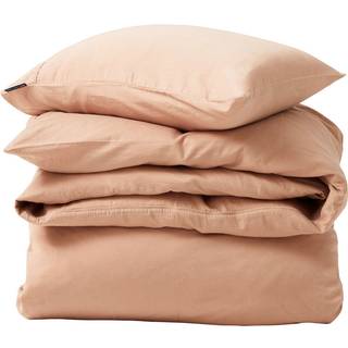 Lexington Washed Cotton Sateen Sengesæt 150x210 + 50x60 Cm - Sengetøj Bomuld Beige - 12410013-2000-S175