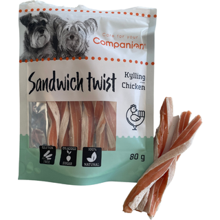 Companion - Sandwich twist - Kylling 80g