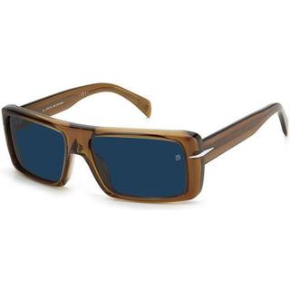 David Beckham DB 7063/S FMP/KU 58 Solbriller Mænd Brun - Transparent Brown - 58mm