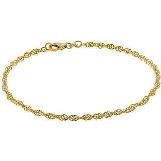 trendor 50521 Armband Frauen 333 Gold Singapur 2,4 mm