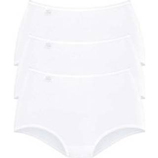 Sloggi 3-pak 24 7 Microfibre Maxi Briefs - White - 42